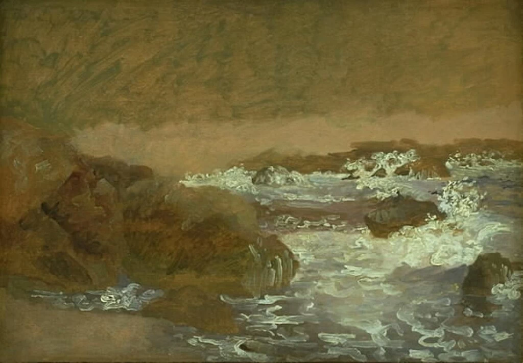 Christen Købke - Studio delle onde a Marina Piccola, Capri, 1839, Statens Museum for Kuns, Copenaghen
